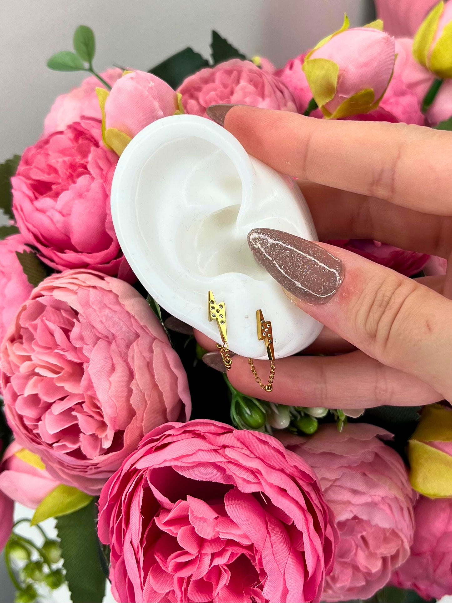 Boucles d'oreilles Éclair