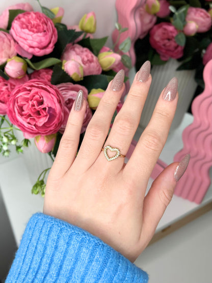 SHINY HEART RING